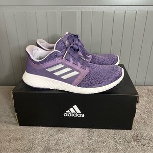 Adidas Edge Lux 3, purple/silver, size 8 women’s
